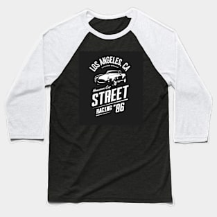 Los Angeles, CA American Cup Street Racing 89 Baseball T-Shirt